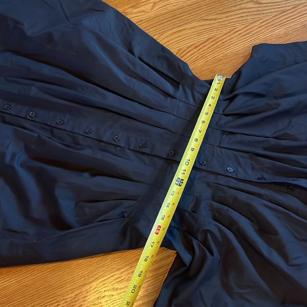 Anthropologie x Exquise The Tobie Button-Front Pleated Shirt Dress Size M NWT - Picture 10 of 13